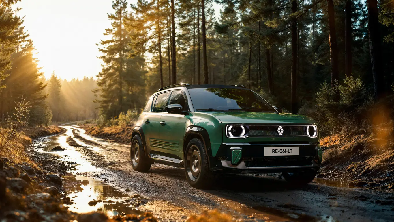 Renault 4 Savane 4x4 Concept: retro stila elektroauto džentlmeņu pētniekiem