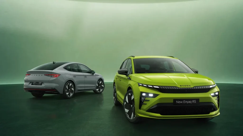 Skoda Enyaq RS iegūst jaunu dizainu