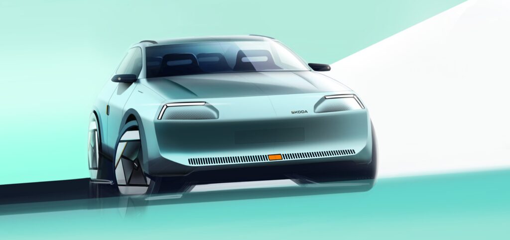 jauns Škoda Favorit koncepts